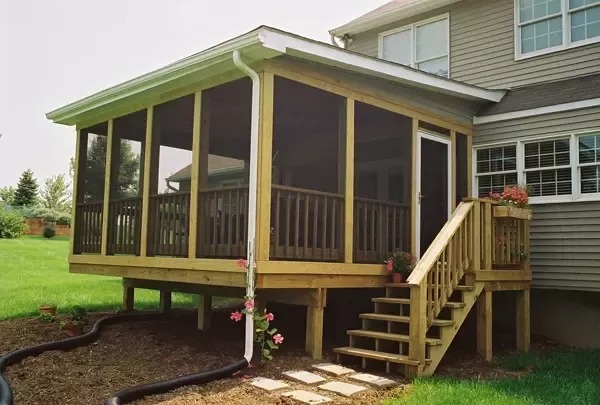 Multi-Level Deck Construction